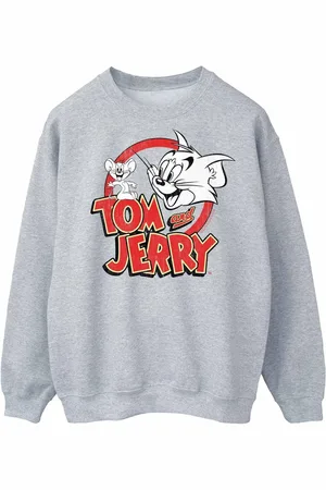 Dessins Animés Jersey Distressed Logo para mujer