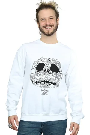 Disney Jersey Nightmare Before Christmas Jack-O-Lanterns para hombre
