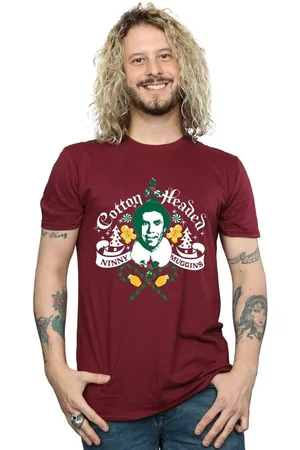 Elf Camiseta manga larga Cotton Headed Ninny Muggins para hombre