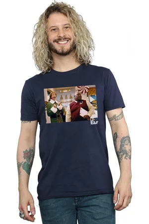 Elf Camiseta manga larga Christmas Store Cheer para hombre