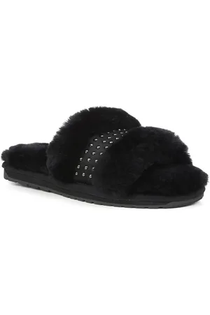 Emu Pantuflas W12984-BLAK para mujer
