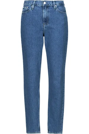 Calvin Klein Vaqueros de tiro alto MOM JEAN para mujer