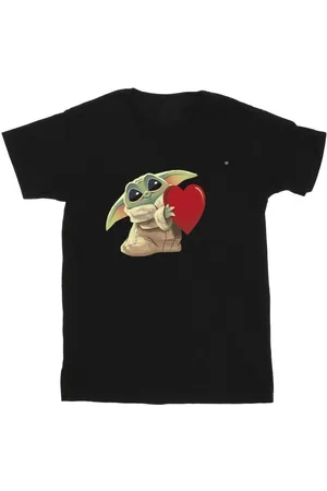 Disney Camiseta manga larga The Mandalorian The Kids With Heart para niña