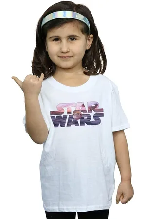 Disney Camiseta manga larga The Mandalorian The Child para niña