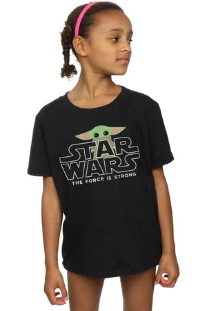 Disney Camiseta manga larga The Mandalorian The Child Strong para niña