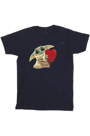 Disney Camiseta manga larga The Mandalorian The Kids With Heart para niña