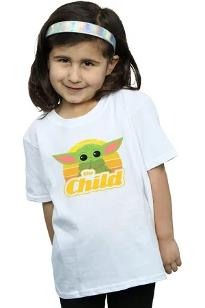 Disney Camiseta manga larga The Mandalorian The Child para niña