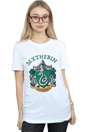 Harry Potter Camiseta manga larga Slytherin para mujer