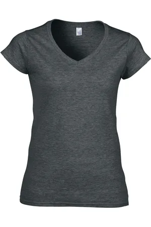 Gildan Camiseta manga larga Softstyle para mujer