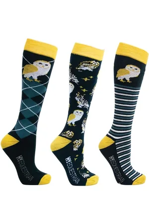 HY Calcetines Night Owl para mujer