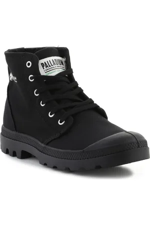 Palladium Zapatillas altas Hi Organic II U 77100-008-M Black/Black para mujer