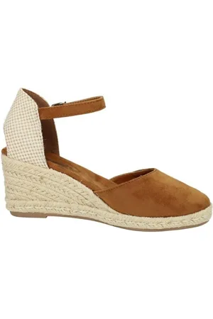 Refresh Zapatillas de senderismo Alpargata antelina para mujer