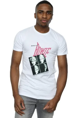 David Bowie Camiseta manga larga Serious Moonlight Tour 83 para hombre