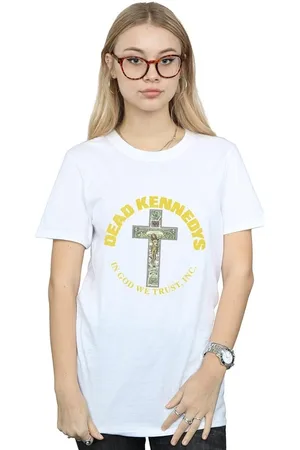 Dead Kennedys Camiseta manga larga In God We Trust para mujer