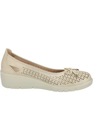 Mysoft Bailarinas Manoletinas con cuña para mujer