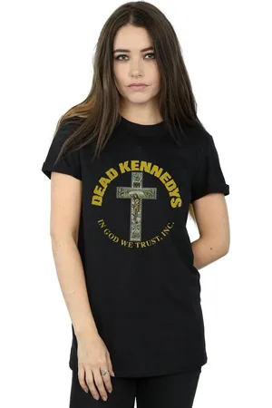 Dead Kennedys Camiseta manga larga In God We Trust para mujer