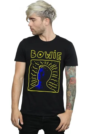 David Bowie Camiseta manga larga 90s para hombre