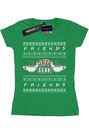 Friends Camiseta manga larga Central Perk para mujer