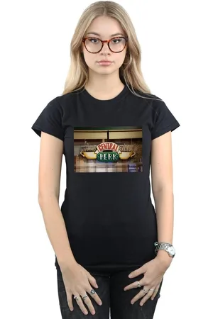 Friends Camiseta manga larga Central Perk para mujer
