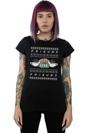 Friends Camiseta manga larga Central Perk para mujer