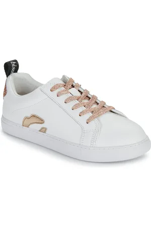 Bons Baisers De Paname Zapatillas BETTYS METALIC ROSE GOLD LACE para mujer