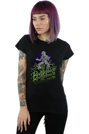 BEETLEJUICE Camiseta manga larga BI12102 para mujer