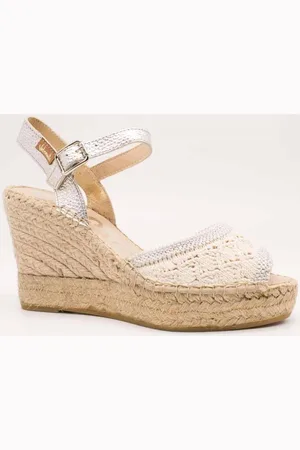 Vidorreta Alpargatas 14900MGTI4 Plata para mujer