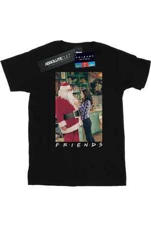 Friends Camiseta manga larga Chandler Claus para mujer