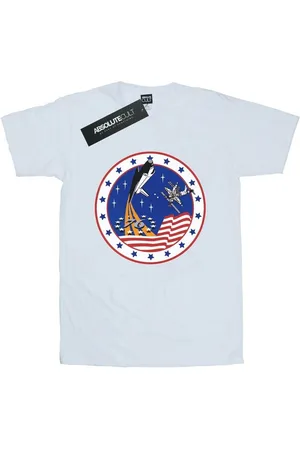 Nasa Camiseta manga larga Rocket 76 para hombre