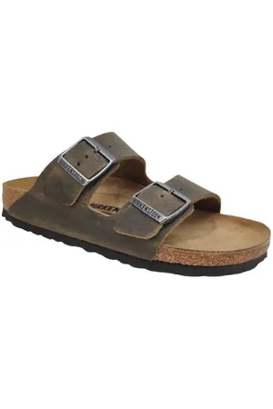 Birkenstock Sandalias Sandalias Arizona Faded Khaki para mujer
