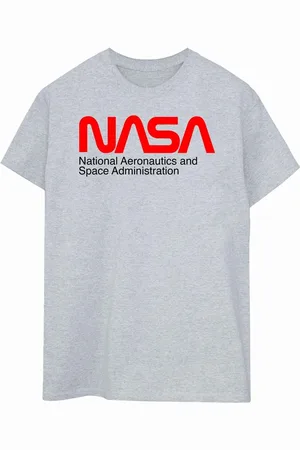 Nasa Camiseta manga larga Aeronautics And Space para mujer