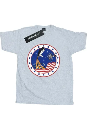 Nasa Camiseta manga larga Rocket 76 para hombre