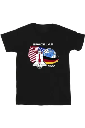 Nasa Camiseta manga larga Space Lab para hombre