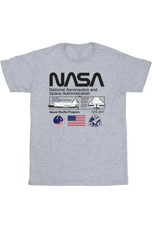 Nasa Camiseta manga larga Space Admin para hombre