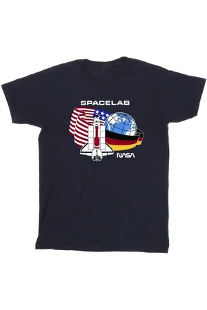 Nasa Camiseta manga larga Space Lab para hombre