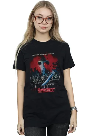 Friday The 13th Camiseta manga larga Jason Takes Manhattan para mujer