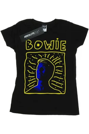 David Bowie Camiseta manga larga 90s para mujer