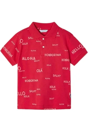 Mayoral Polo Polo m/c estampado para niño