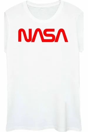 Nasa Camiseta manga larga Aeronautics And Space para mujer