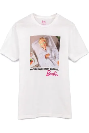 Dessins Animés Camiseta manga larga Working from Home para mujer