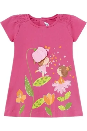 Mayoral Vestidos 1929 Vestido punto serigrafiado Lila para niña
