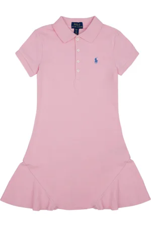 Ralph Lauren Vestido ROBE POLO ROSE para niña