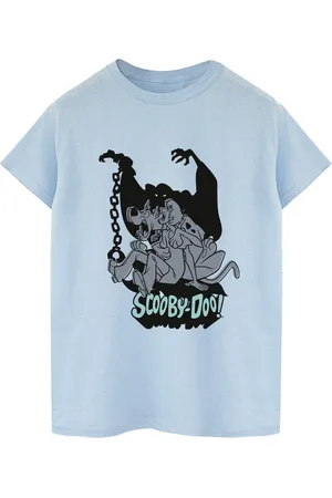 Scooby-Doo Camiseta manga larga Scared Jump para hombre