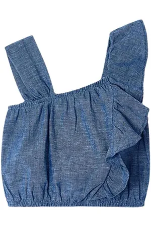 Mayoral Camisa Bluson lino para niña
