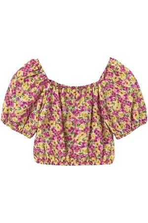Mayoral Camisa Bluson flores para niña
