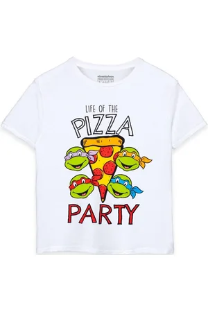 Teenage Mutant Ninja Turtles Tops y Camisetas Life Of The Pizza Party para niño