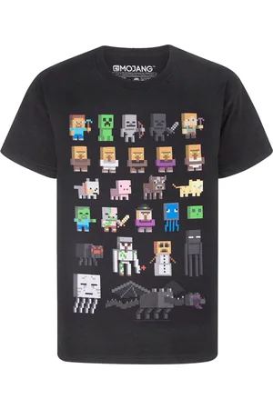 Minecraft Tops y Camisetas NS7651 para niño