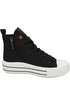 Refresh Zapatillas Botines de lona para mujer