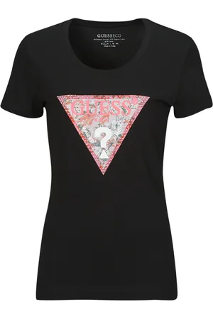 Guess Camiseta RN SATIN TRIANGLE para mujer