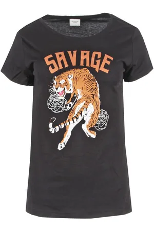 JACQUELINE DE YONG Polo JDYCHICAGO PRINT TOP TIGER para mujer
